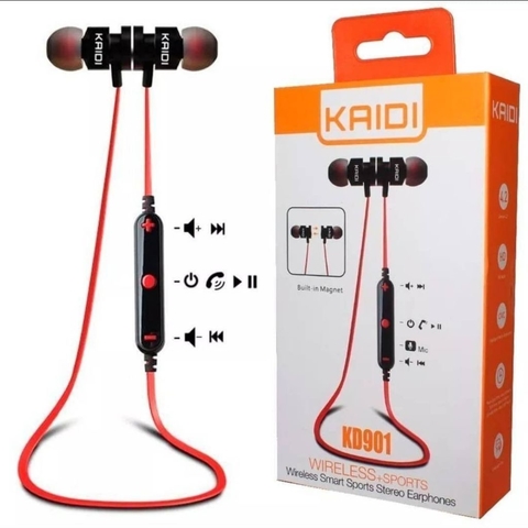 FONE BLUETOOTH KAIDI ESPORTIVO KD-904