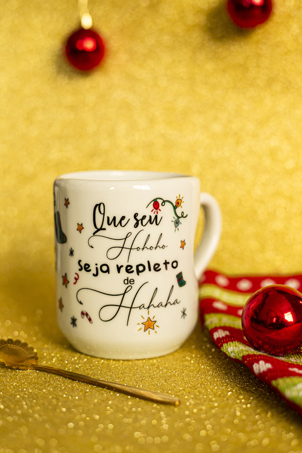 Caneca Personalizada de natal Natal Hohoho Caneca Personalizada de natal Natal Hohoho