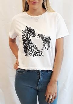 Remera jersey estampa tigres (2310028)