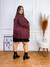 Casaco Feminino Plus Size em Suede Bordô - comprar online
