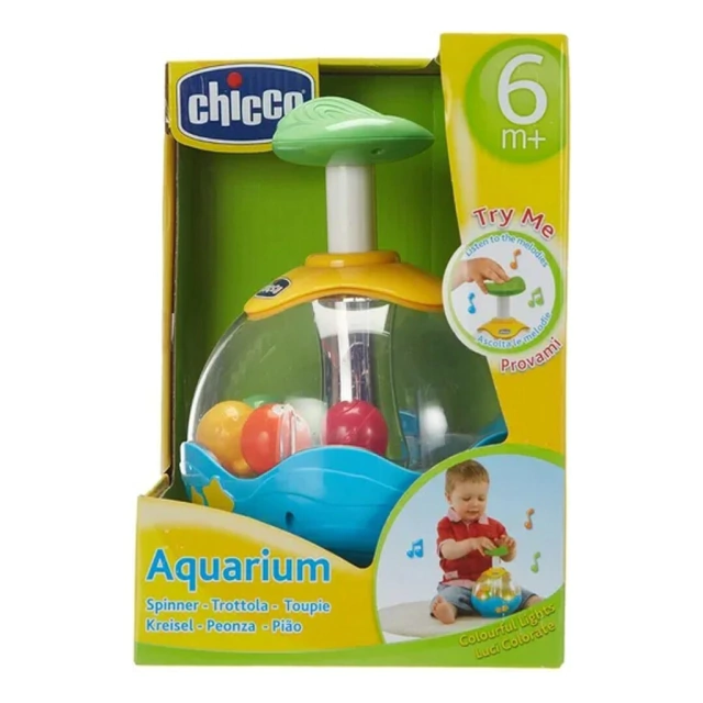 Trompo Aquarium Spinner Bebés 6-36 M+ Chicco