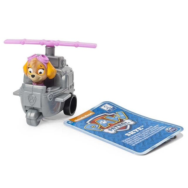 paw patrol vehiculo con figura
