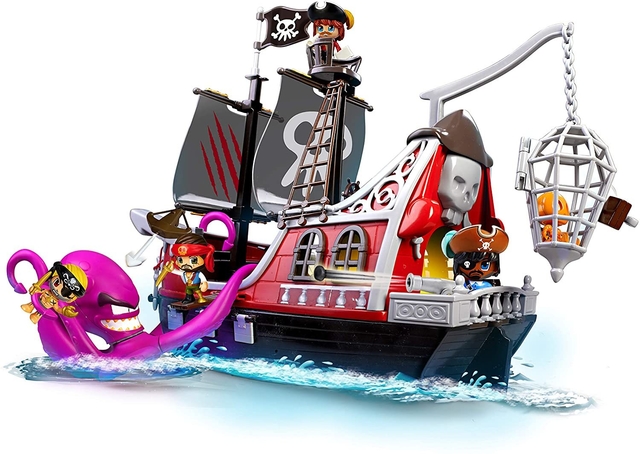 Pinypon Action Barco Pirata Ataque al Kraken