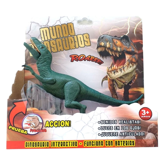 Dinosaurio Interactivo Con Luz y Sonido Mundo Dinosaurios Poppi Dinosaurio Interactivo Con Luz y Sonido Mundo Dinosaurios Poppi