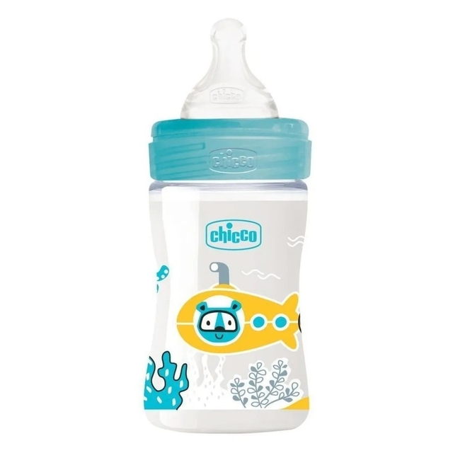 Mamadera Chicco Well Being 150ml 0+ Colors