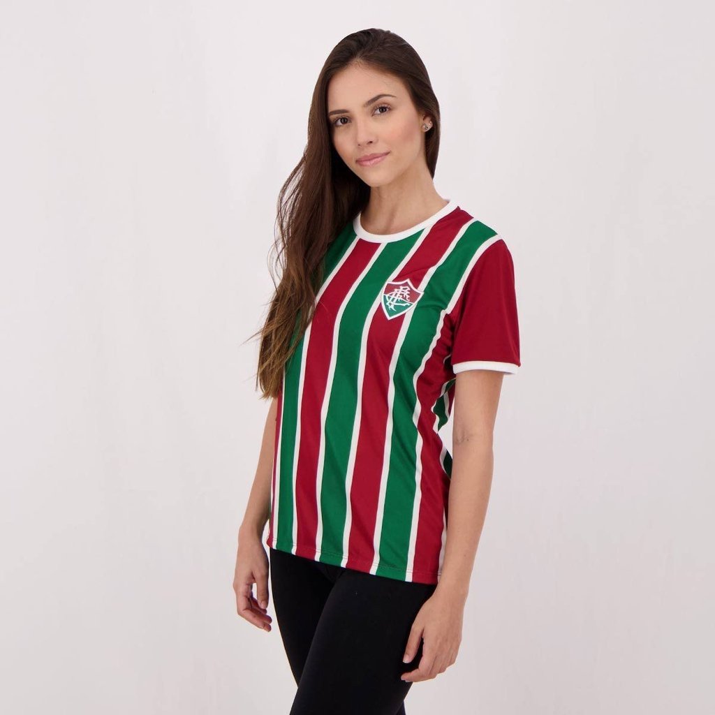 Camisa Fluminense Attract Feminina - MIX FUTEBOL CLUBE