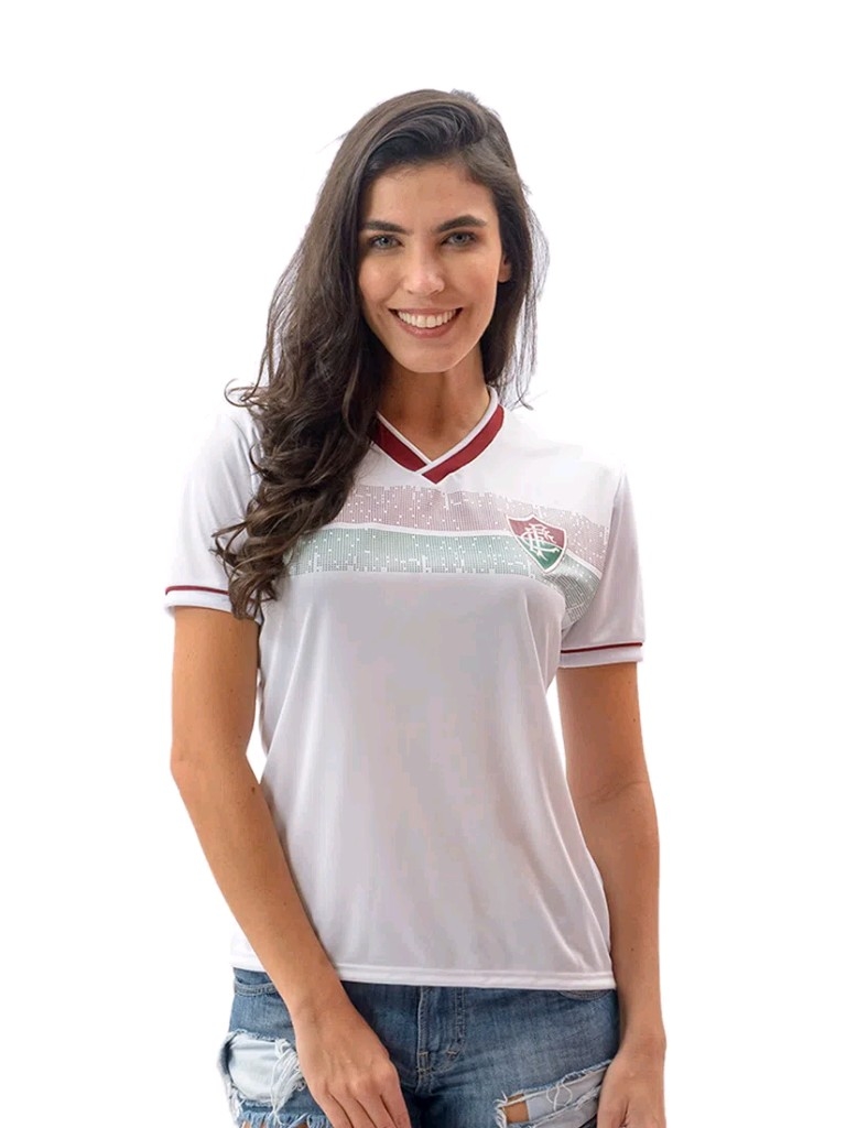 Camiseta Fluminense Evoke Feminino - MIX FUTEBOL CLUBE