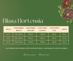 Blusa Hortensia (Verde) - Divina Maria