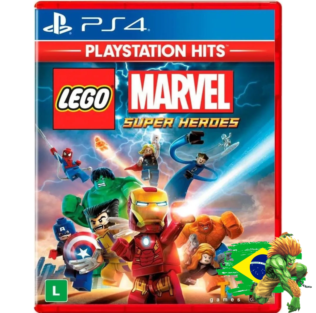 Jogo LEGO Marvel Super Heroes - PS4 - MeuGameUsado