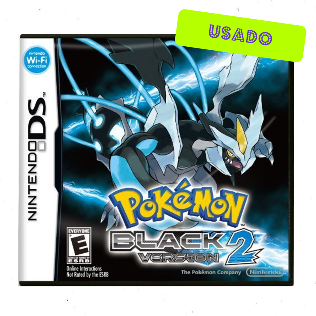 Pokémon Black 2 (Usado) - Nintendo DS - Shock Games