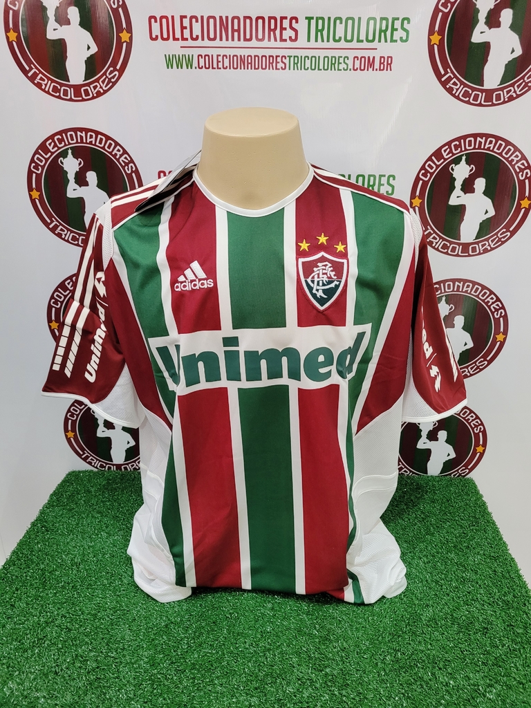 Camisa Fluminense Na etiqueta 2005/06 Tamanho GG - Adidas
