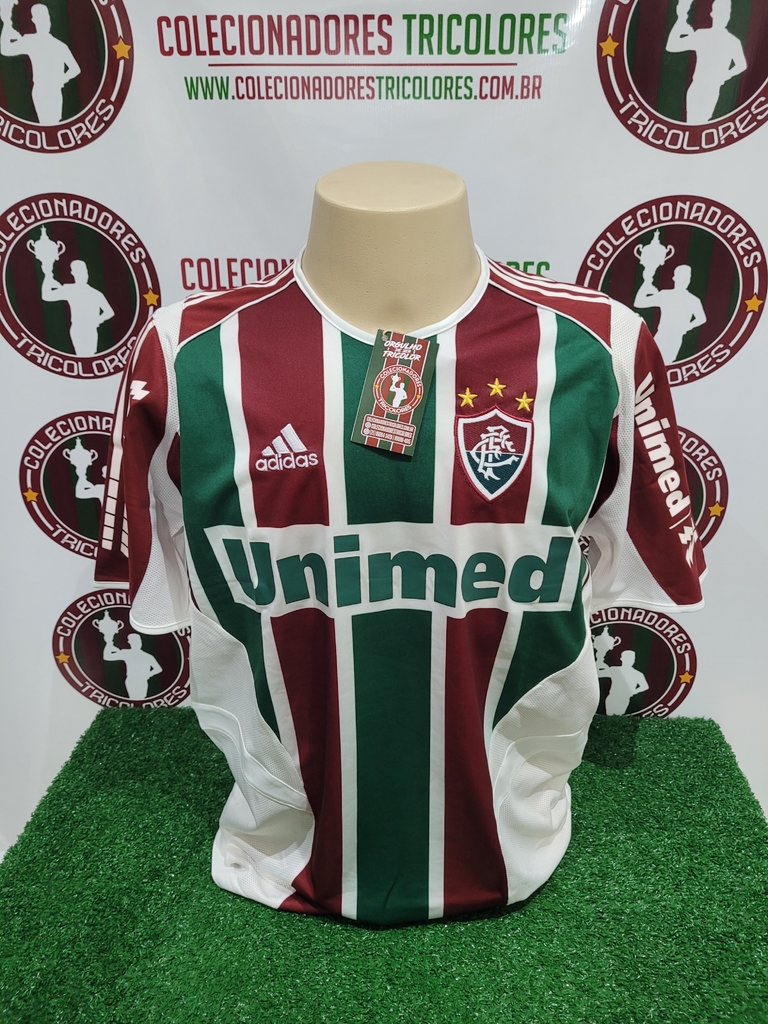 Camisa Fluminense 2005/06 #8 Tamanho M - Adidas