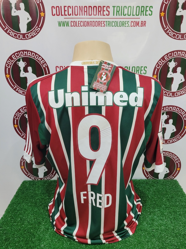 Camisa Fluminense #9 Tamanho G De Jogo #Fred - Adidas