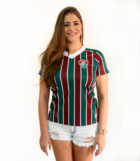Camisa Fluminense Umbro Feminina Of 1 2021