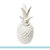 Objeto Decorativo Porcelana - Abacaxi Rústico Branco - comprar online