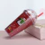 Vaso Acrilico Glitter Con Sorbete Diseño Rojo Christmas - comprar online