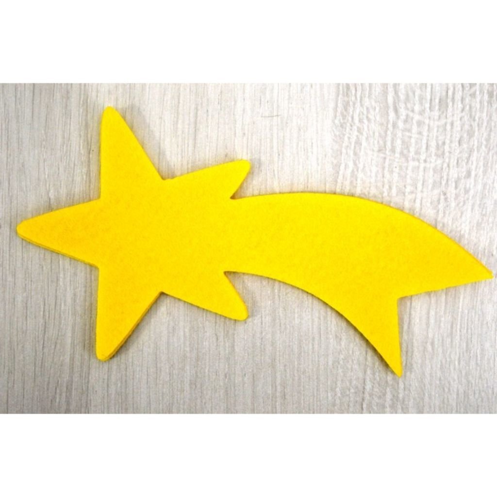 Estrela Cadente 8,7 cm - 10pçs - Comprar em Netfeltros Estrela Cadente 8,7 cm - 10pçs - Comprar em Netfeltros