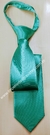 Gravata Skinny de Zíper - Verde Tiffany Acetinado - COD: GF102 - loja online