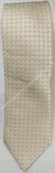 Gravata Semi Slim - Bege Claro Quadriculado com Pontos Seguimentados - COD: AF687 - comprar online
