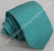 Imagem do Gravata Skinny - Azul Tifanny Quadriculado Detalhado com Pontos Brilhantes - COD: KB620