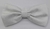 Gravata Borboleta - Branca Detalhada - COD: HB153 - Império das Gravatas