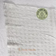 WAFFLE COTTON -CRUDO (2,80 mts ancho) en internet